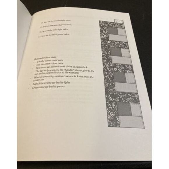 FROM THE QUILT IN A DAY SERIES LOG CABIN CHRISTMAS WREATH WALLHANGING #2015 1990 - Picture 4 of 7